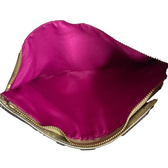 COACH Gold Plaid Peyton Tattersall File Coated Canvas Crossbody - Picture 10 of 13